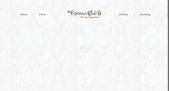 Desktop Screenshot of espressoaffair.com